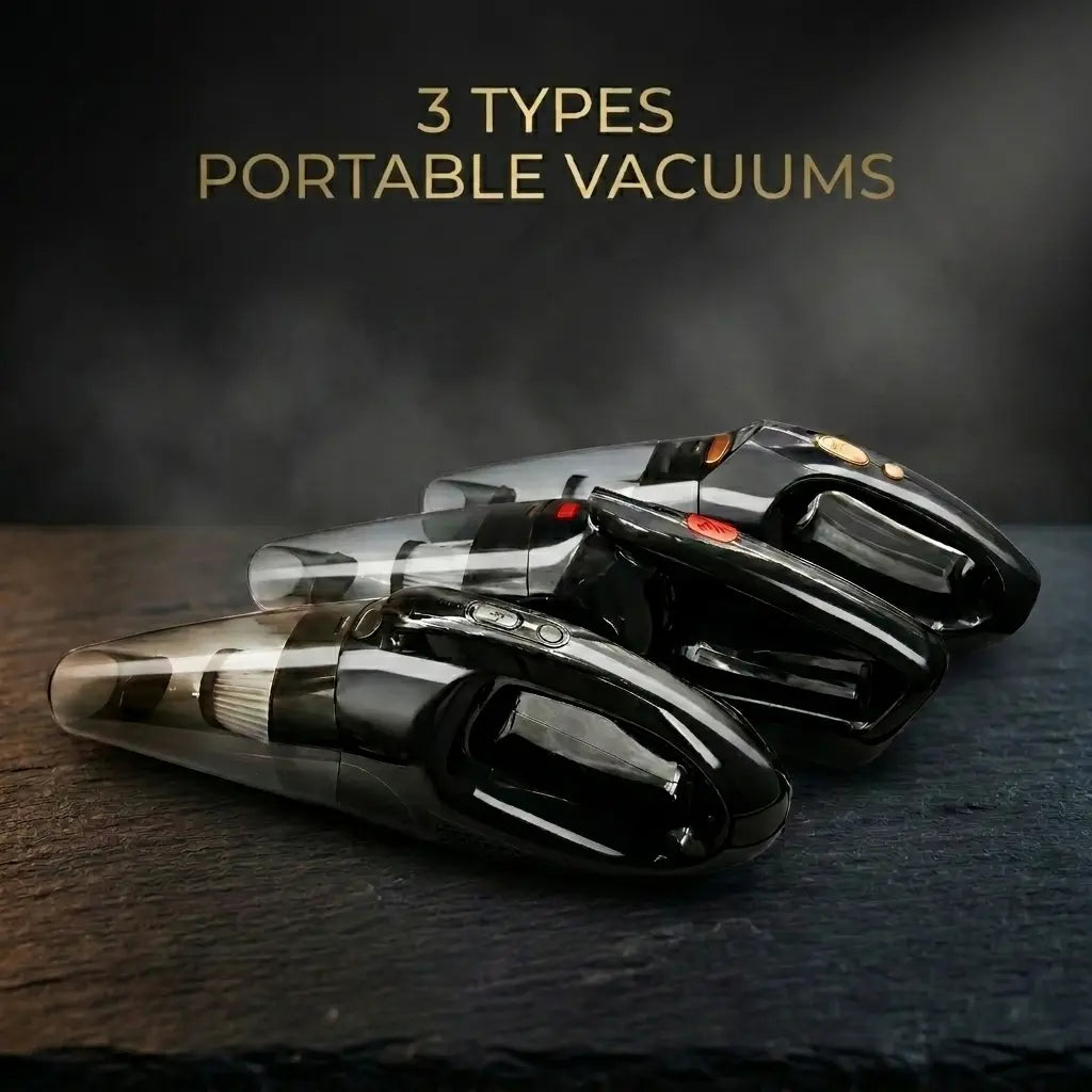 Cordless Handheld Vacuum, Car Cleaning Supplies, 9Kpa Suction, Fast-Charge Built-In Batteries, Long Runtime, Home Interior Care, Car Accessories, Ideal Gift for Any Occasion, Cars Accessories